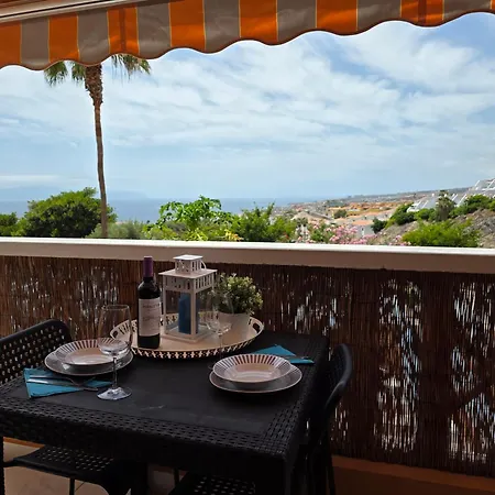 Ocean View With Breathtaking Sea View, Family Friendly, Terrace, Wifi, Sat-tv Costa Adeje (Tenerife)